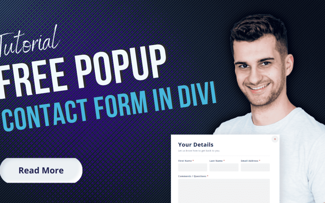 Free & Lightweight PopUp Contact Form
